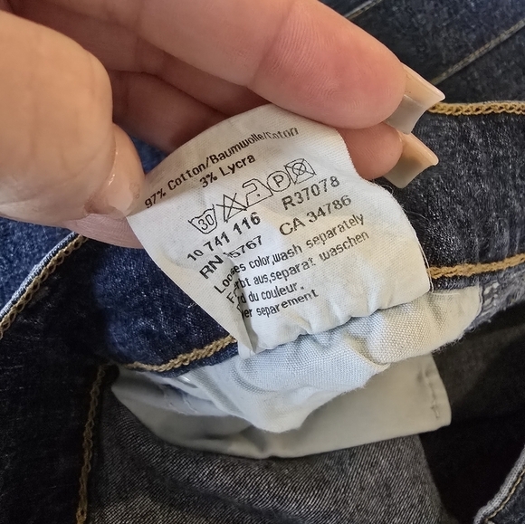 Vintage Y2K Mavi Natalie Double Pin Tuck Pant Low Rise Women's Size 8 - Picture 5 of 7